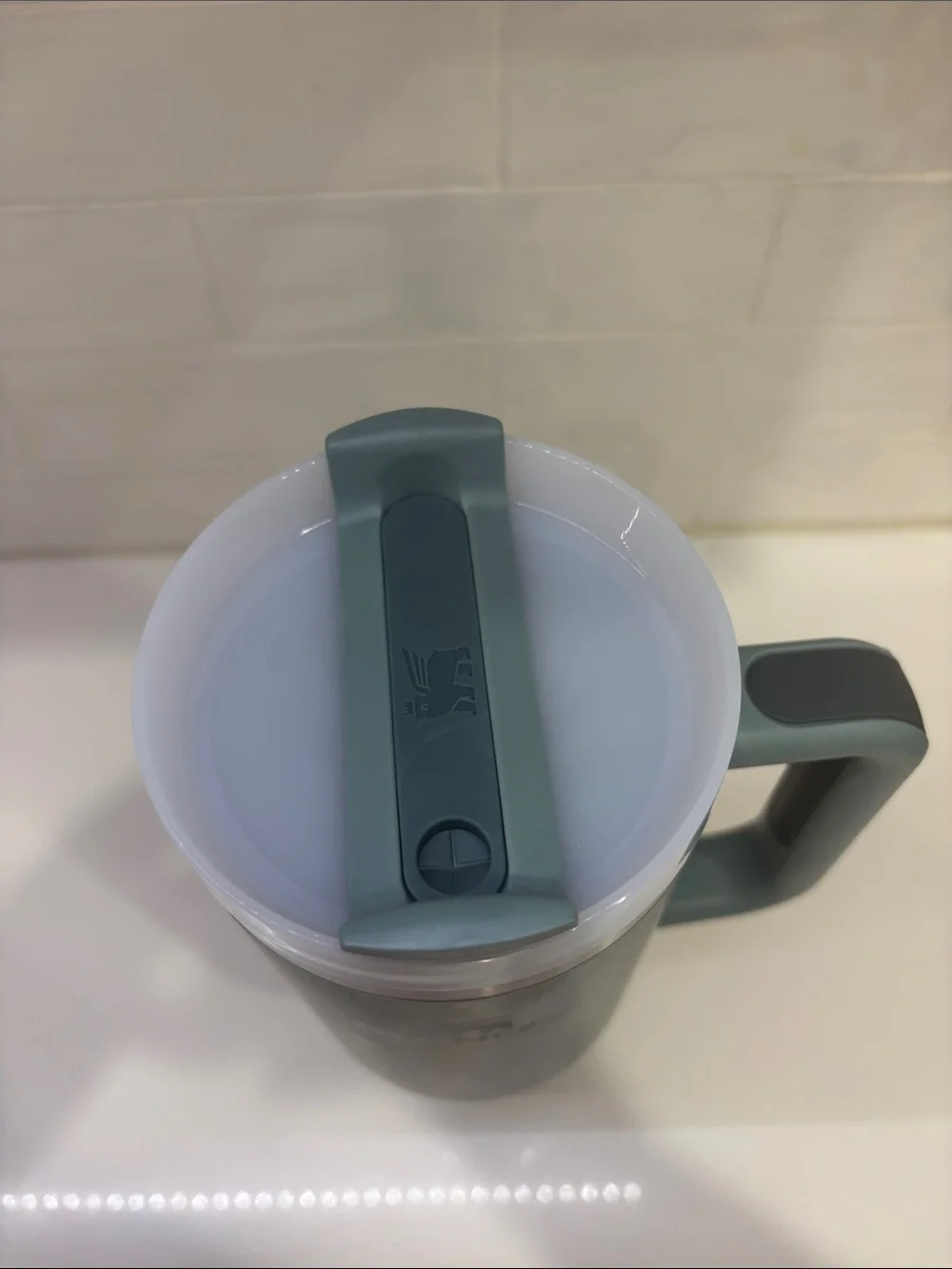 Stanley Green Insulated Travel Tumbler with Handle